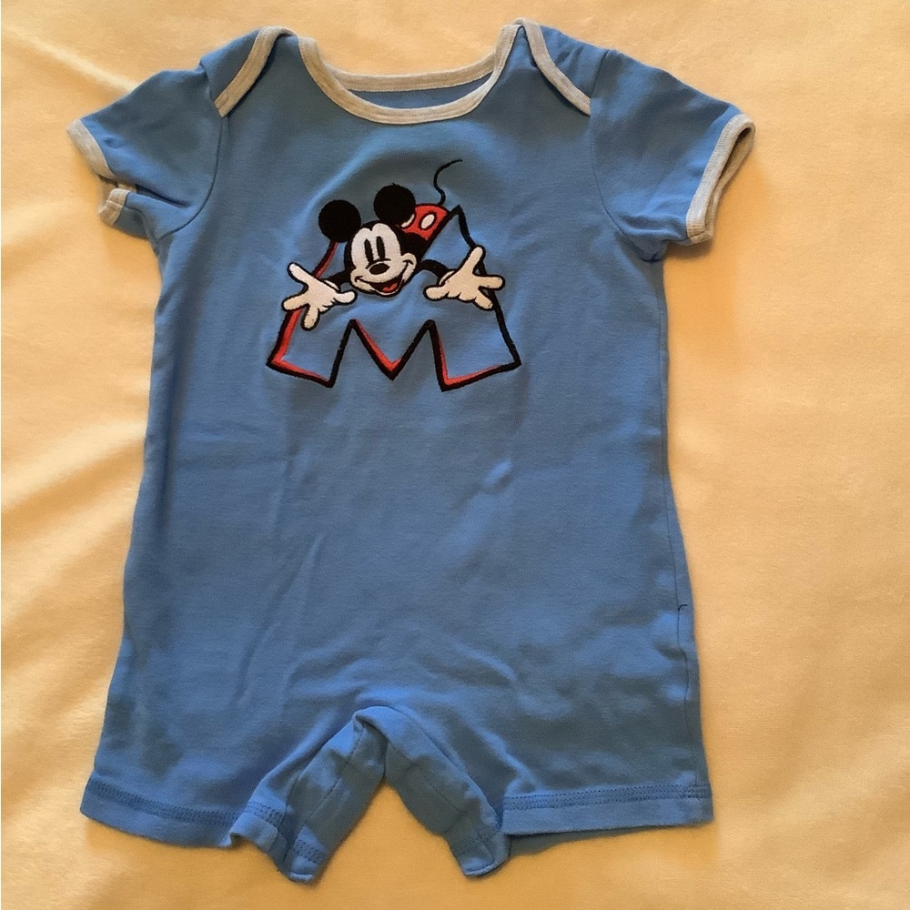 Disney Mickey Mouse One Piece Outfit  18 months 18M